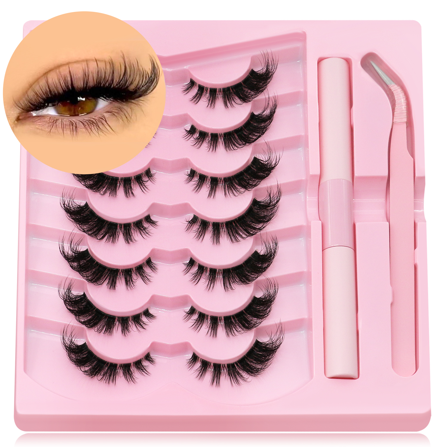 DIY lash clusters set Extensio - Eyelash Extension Cat Eye reseña y precio