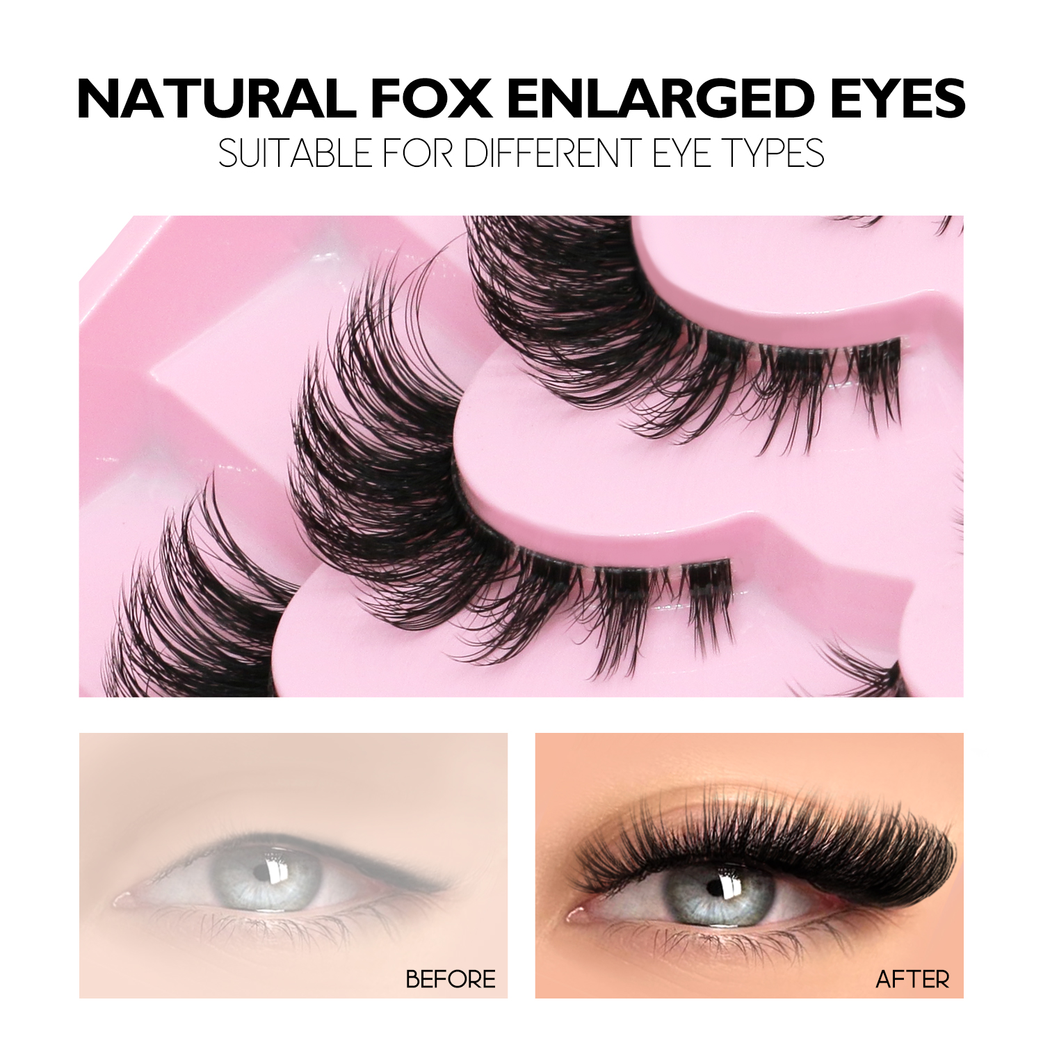 DIY lash clusters set Extensio - Eyelash Extension Cat Eye reseña y precio