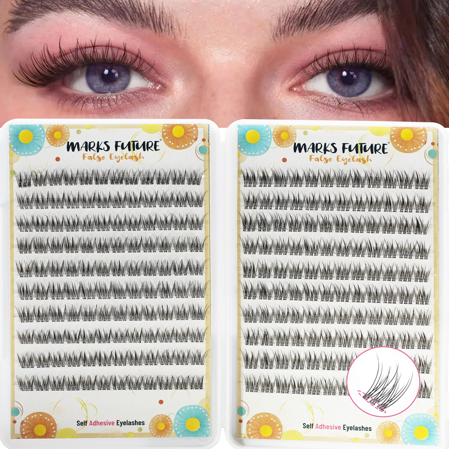 Self-Adhesive Mermaid False Ey - Eyelash Extension Japanese Style reseña y precio