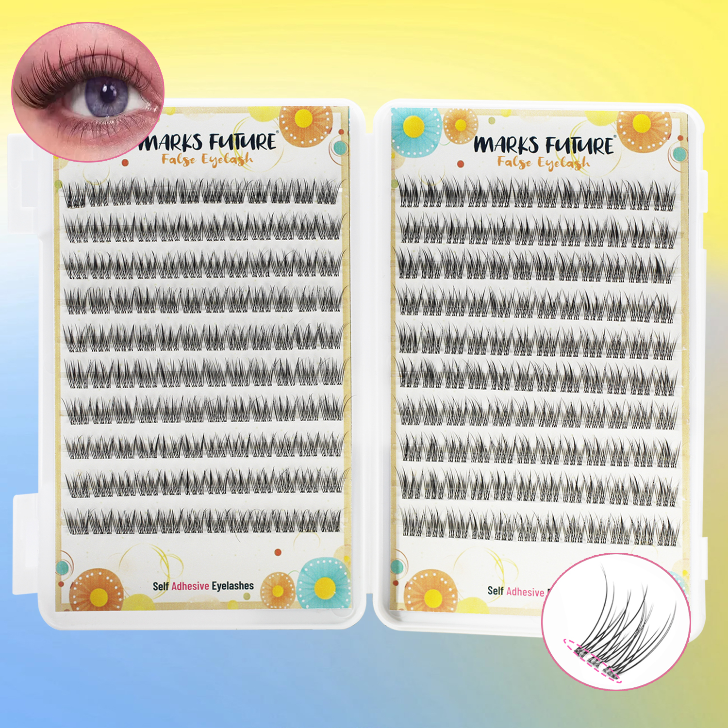 Self-Adhesive Mermaid False Ey - Eyelash Extension Japanese Style reseña y precio