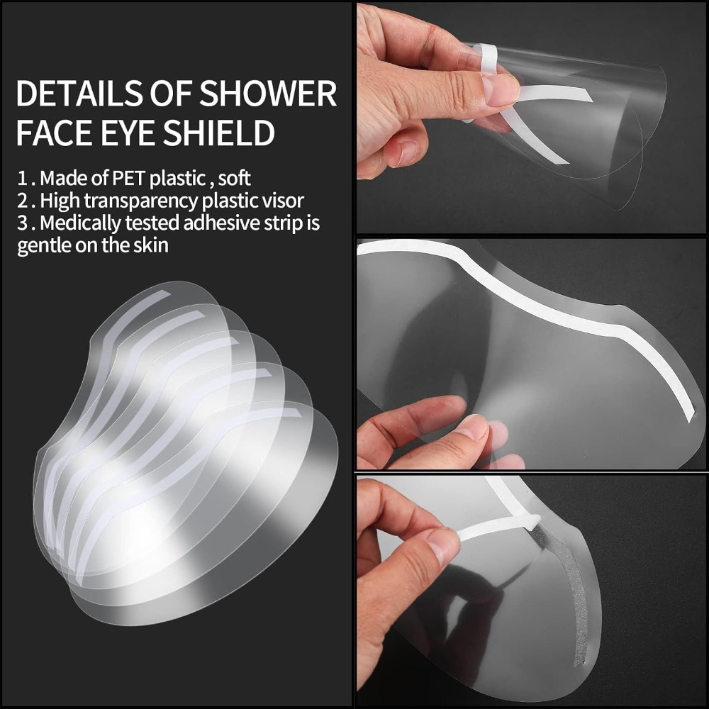 Eyebrow Shower Shield Visors E - Eyelash Extension Aftercare reseña y precio