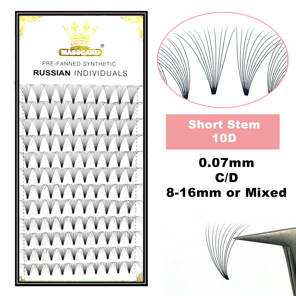 MASSCAKU Premade Russian Volum - Eyelash Extension Human Hair reseña y precio