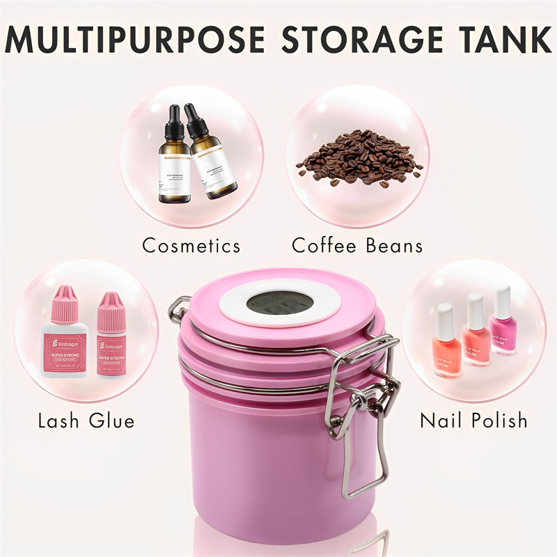 Eyelash Glue Storage Tank With - Eyelash Extension Aftercare reseña y precio