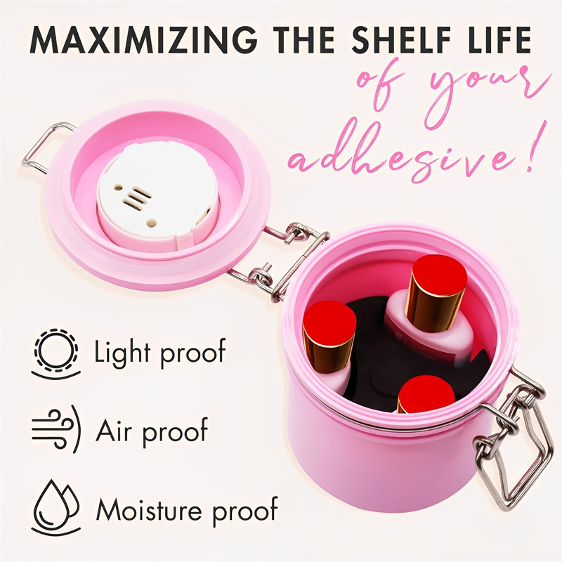 Eyelash Glue Storage Tank With - Eyelash Extension Aftercare reseña y precio