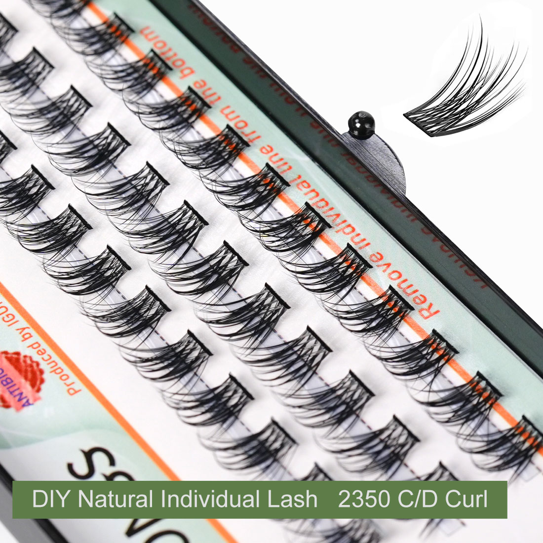 IGUIONSS OEM ODM Segmented Eye - Eyelash Extension Human Hair reseña y precio