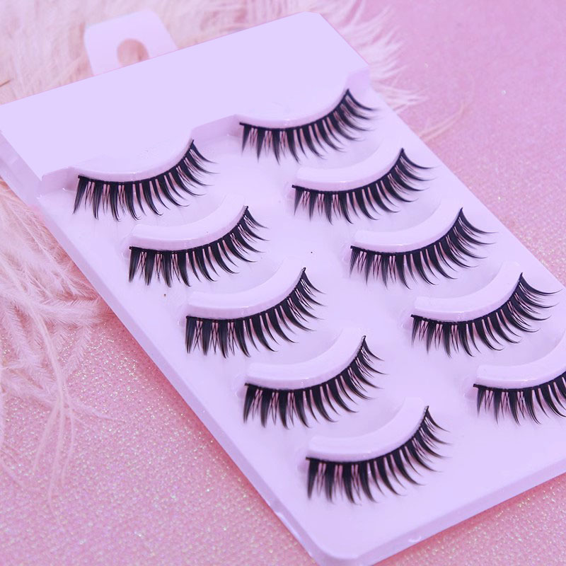 Handmade 5 Pairs Japanese Styl - Eyelash Extension Japanese Style reseña y precio