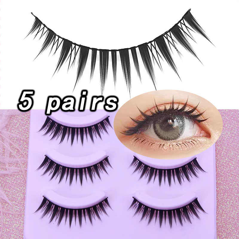 Handmade 5 Pairs Japanese Styl - Eyelash Extension Japanese Style reseña y precio