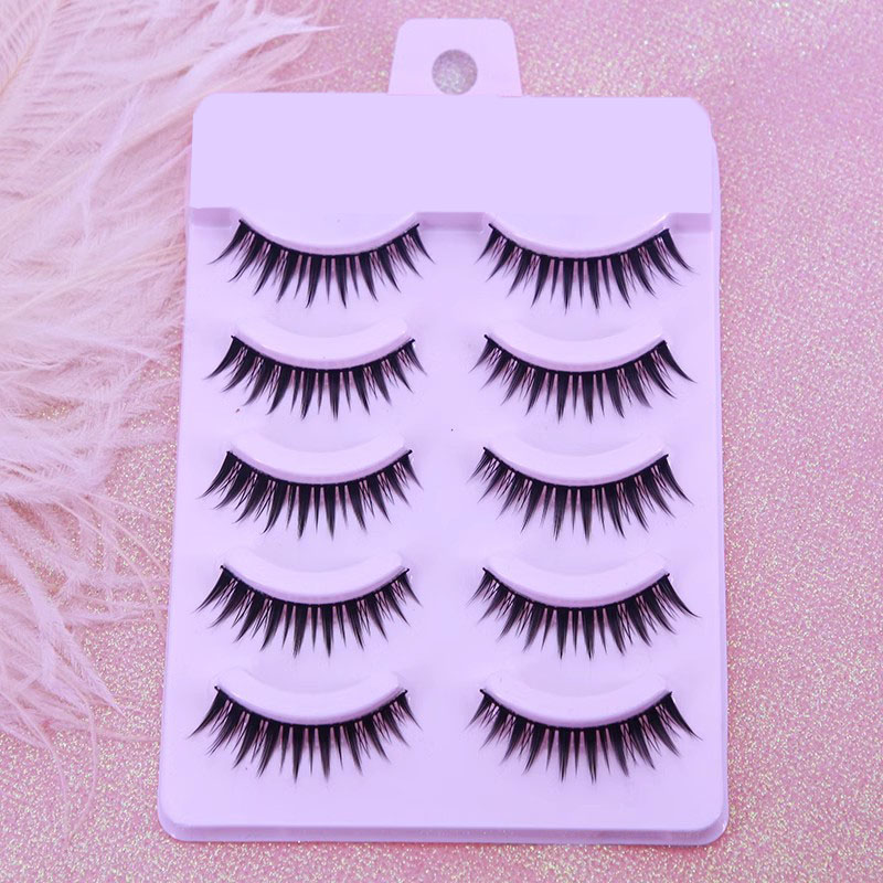 Handmade 5 Pairs Japanese Styl - Eyelash Extension Japanese Style reseña y precio