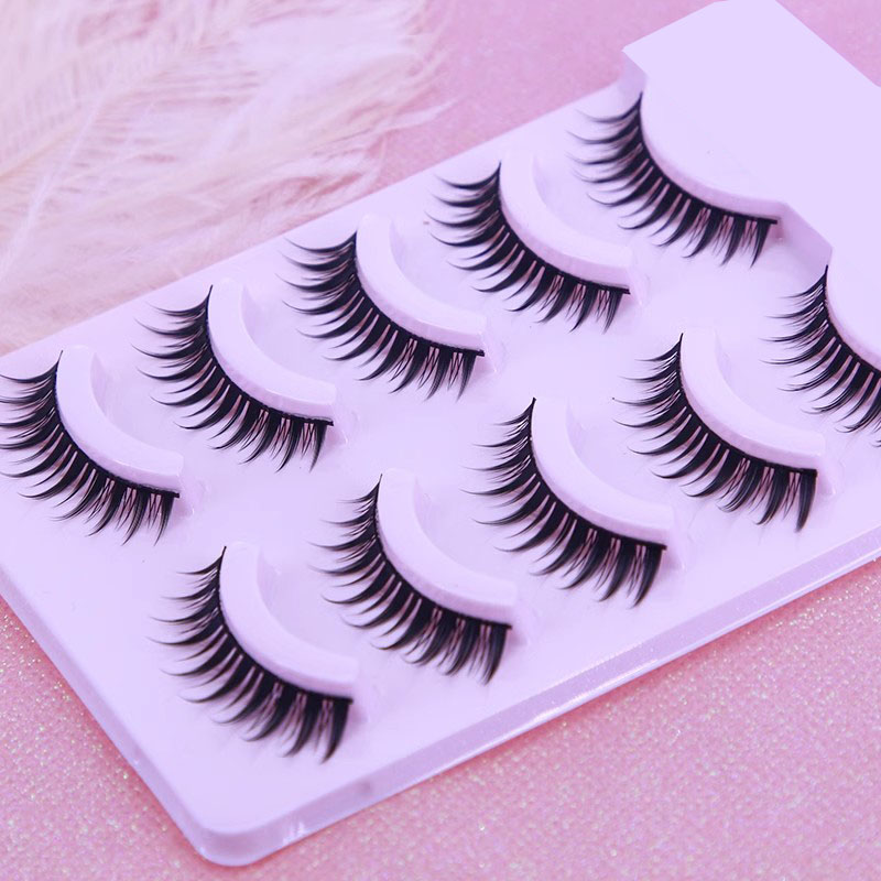 Handmade 5 Pairs Japanese Styl - Eyelash Extension Japanese Style reseña y precio
