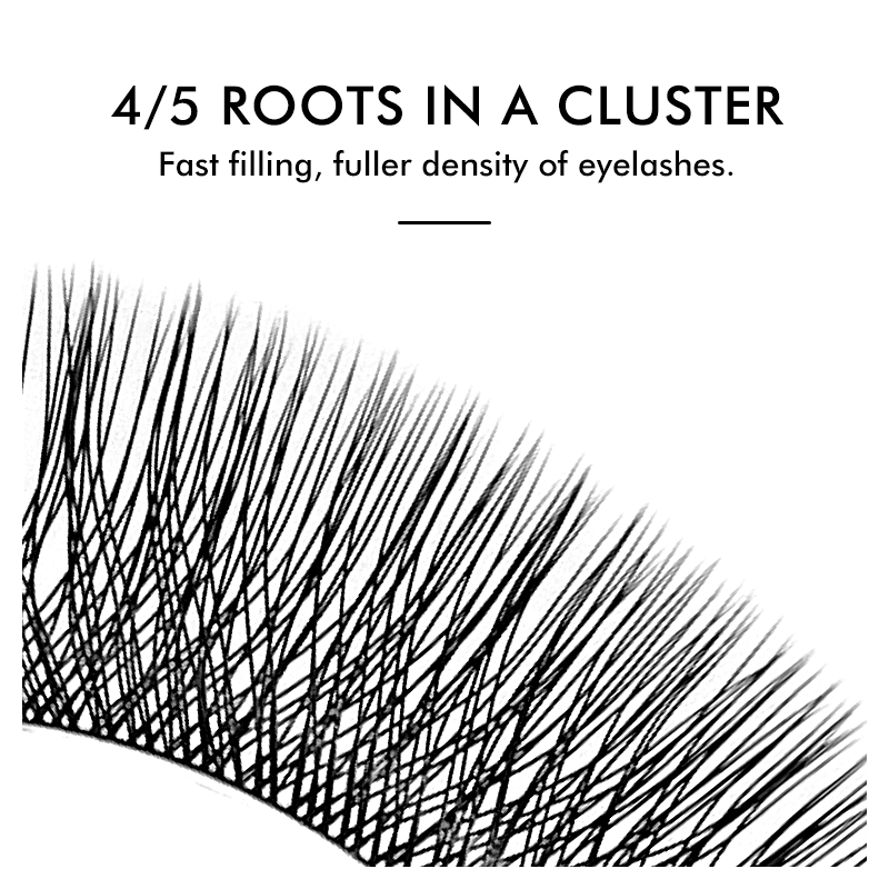NATUHANA W-Shaped 4D 5D Volume - Eyelash Extension Human Hair reseña y precio