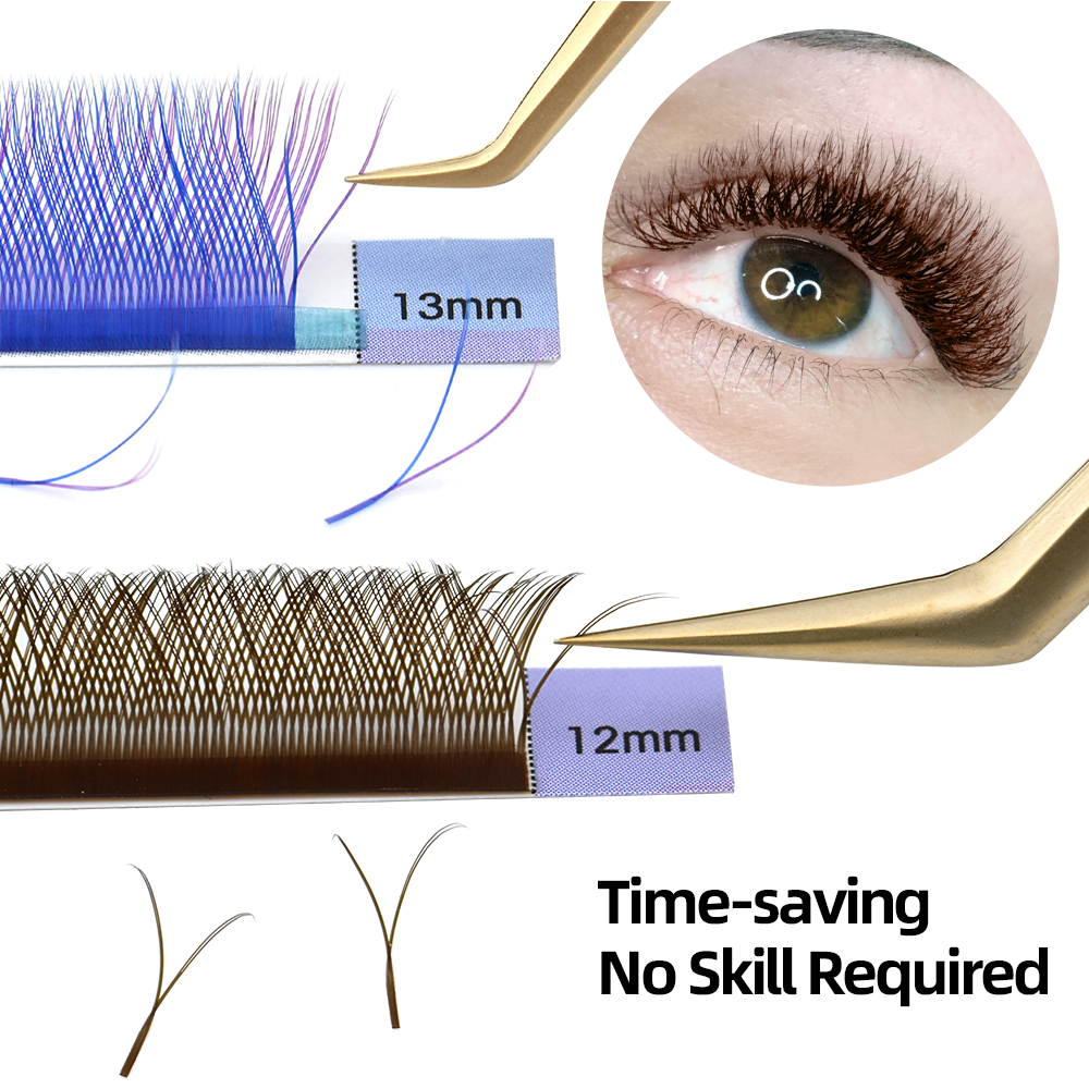 NAGARAKU YY Shape Hand Woven P - Eyelash Extension Human Hair reseña y precio