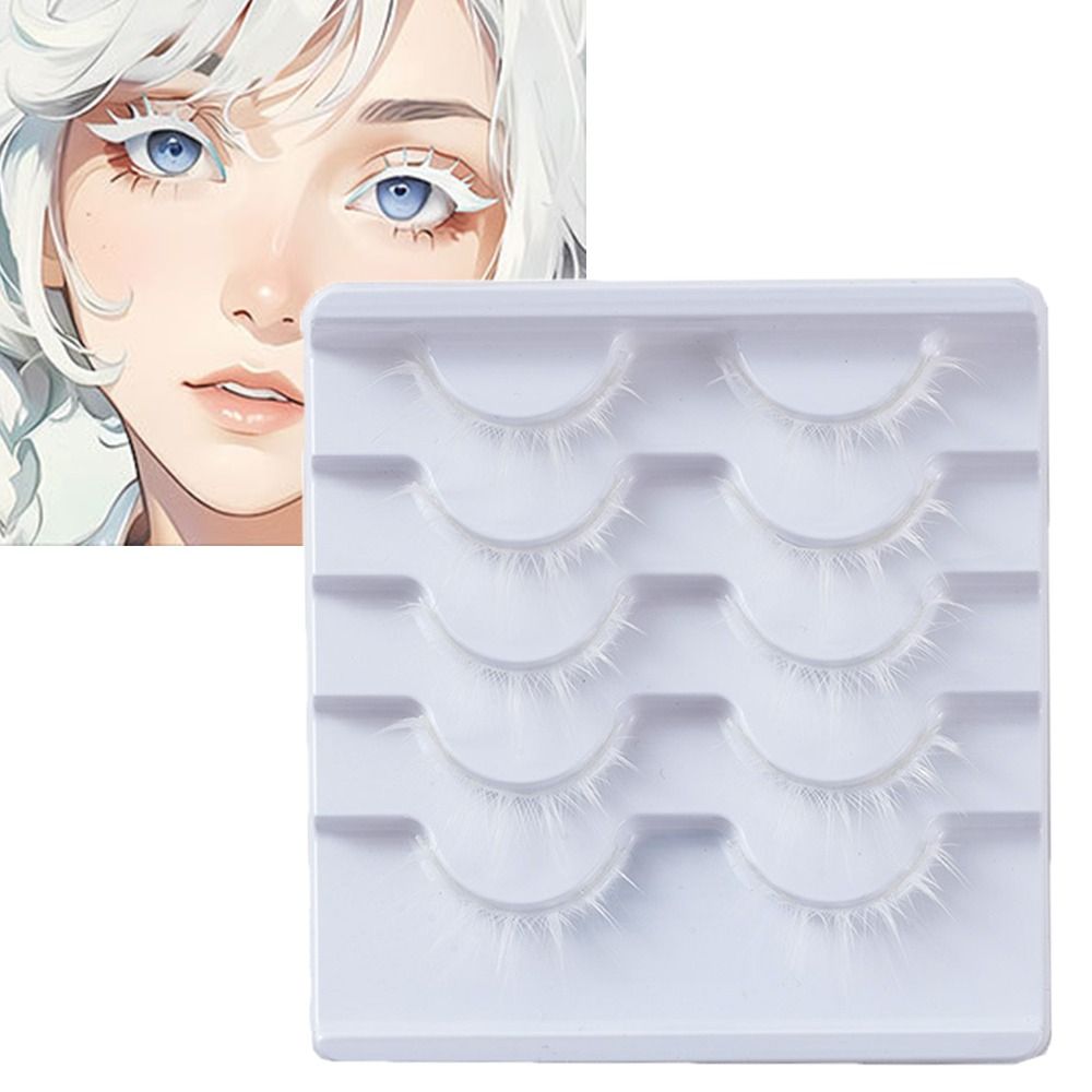 Hot White White Anime Eyelashe - Eyelash Extension Japanese Style reseña y precio