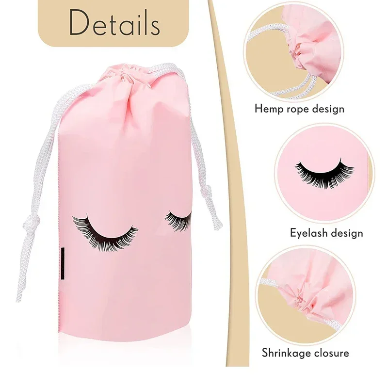 10pcs Makeup Bag Eyelash After - Eyelash Extension Aftercare reseña y precio