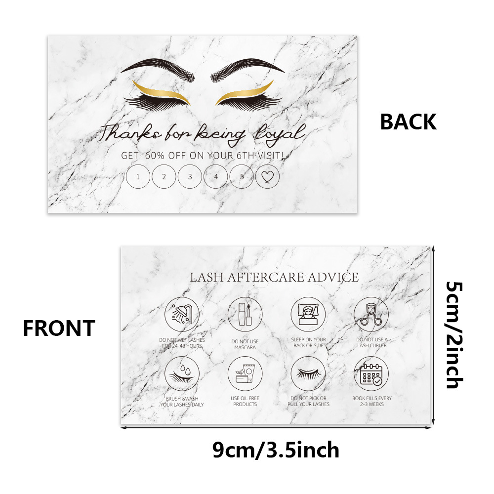 50pcs Shining Eyelash Business - Eyelash Extension Aftercare reseña y precio