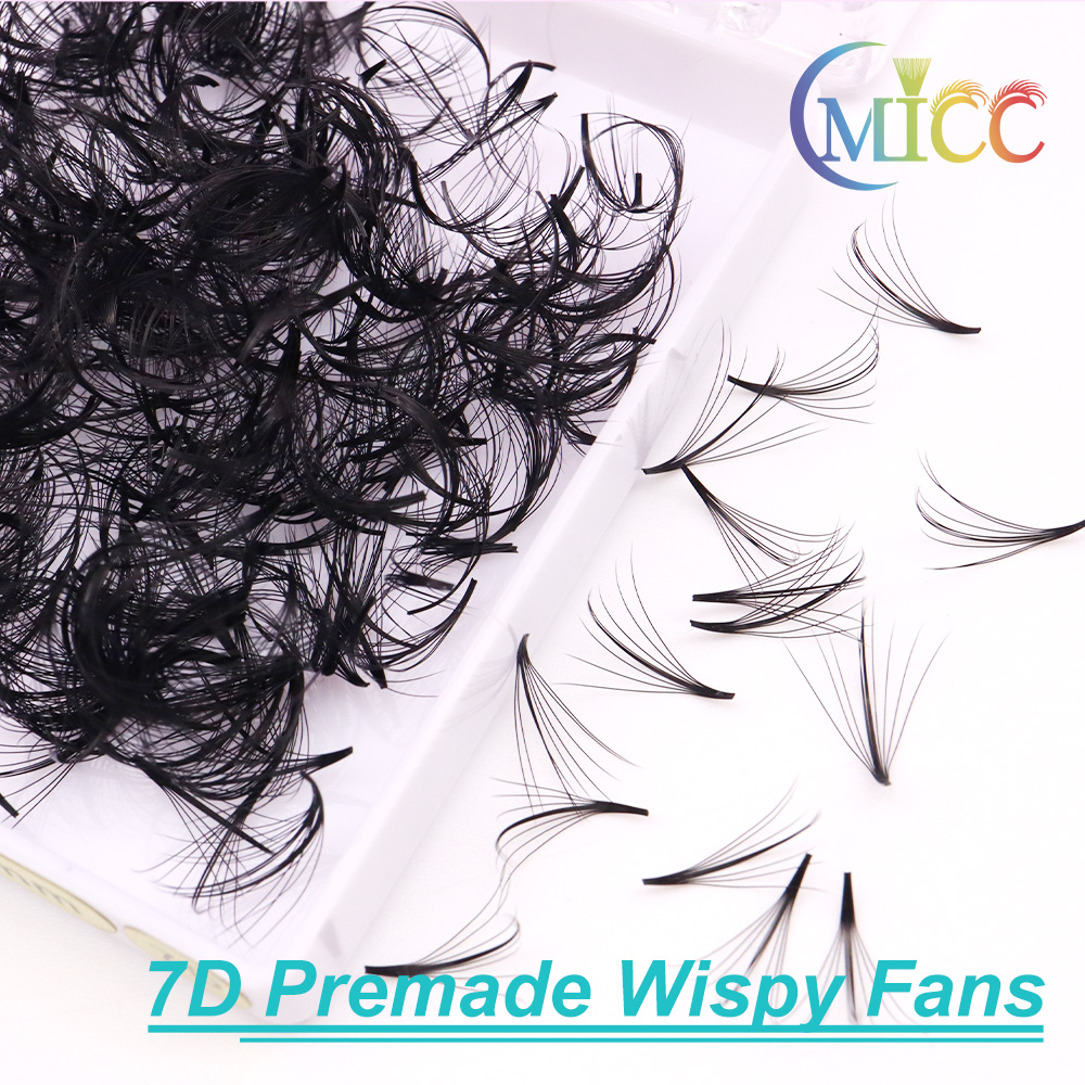 Cmicc 5D/7D Pointy Base Wispy  - Eyelash Extension Human Hair reseña y precio