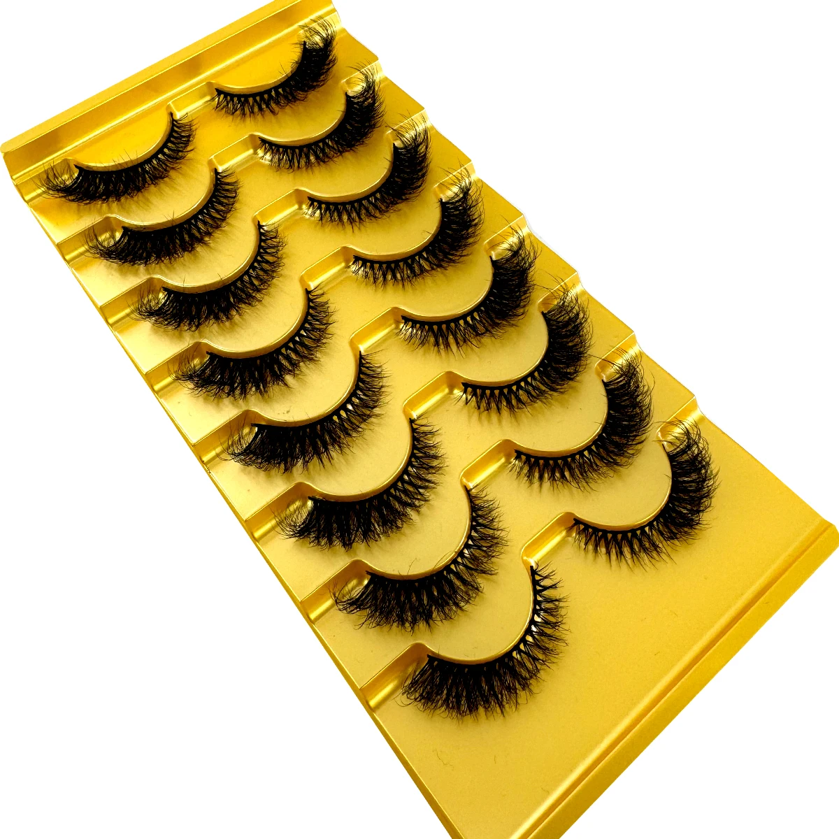 HBZGTLAD New 8 pairs of cat ey - Eyelash Extension Cat Eye Wispy reseña y precio