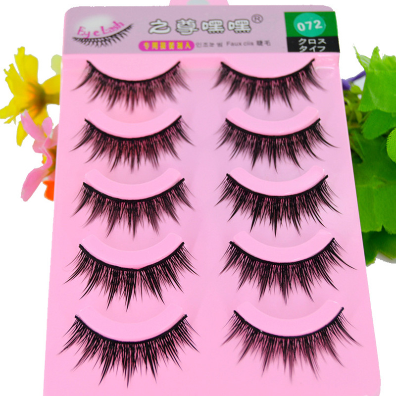 5 Pairs Long Thick Natural Jap - Eyelash Extension Japanese Style reseña y precio