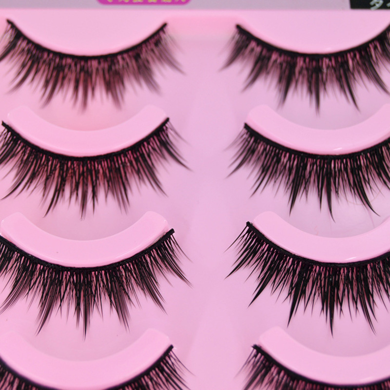5 Pairs Long Thick Natural Jap - Eyelash Extension Japanese Style reseña y precio