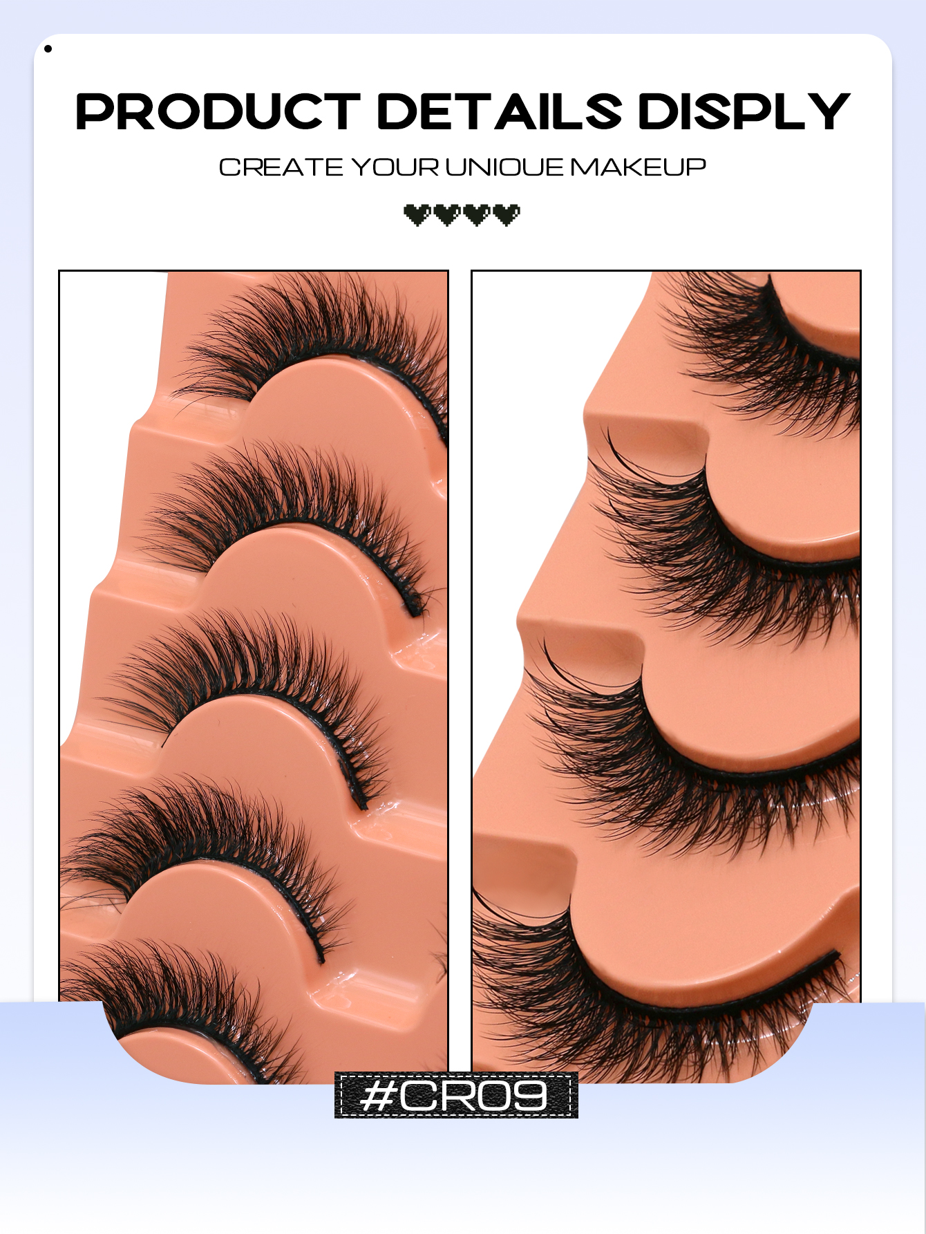 VELTRINAY Mink Lashes Fluffy 3 - Eyelash Extension Cat Eye Wispy reseña y precio