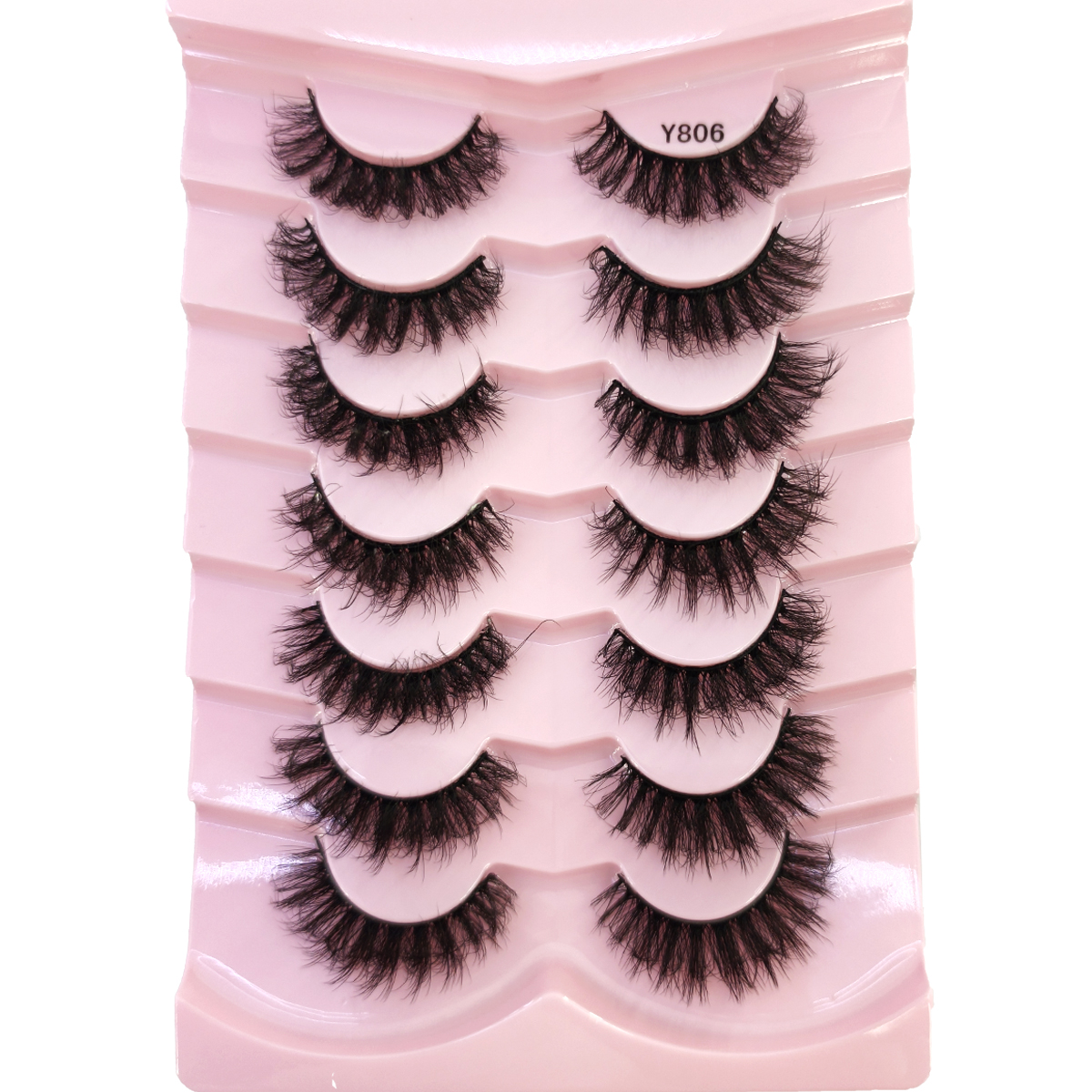 HBZGTLAD Fluffy Wispy Lashes N - Eyelash Extension Cat Eye Wispy reseña y precio