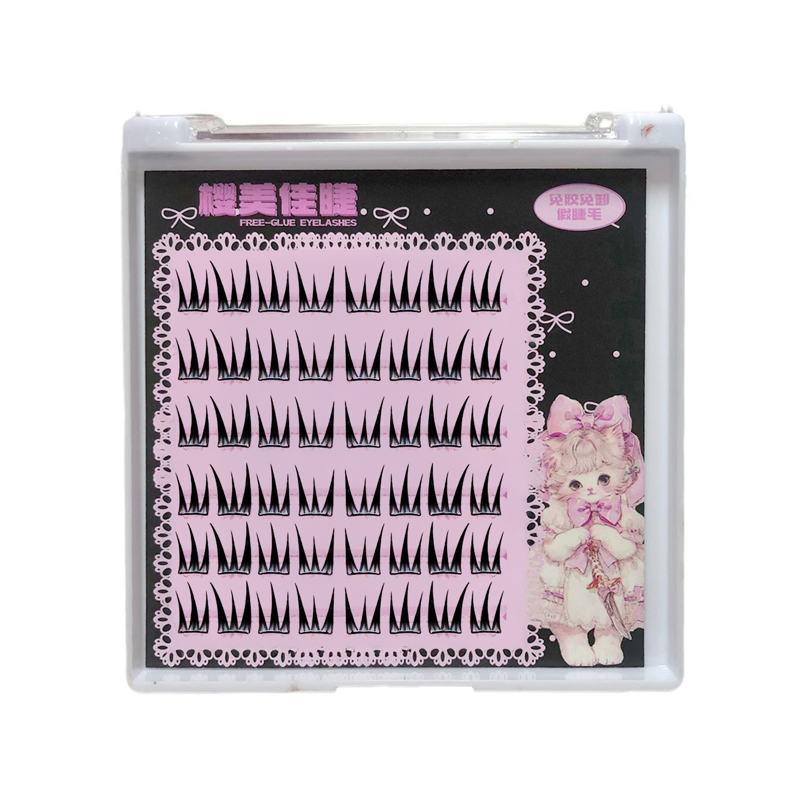New Doll False Eyelashes V-Sha - Eyelash Extension Doll Eye reseña y precio