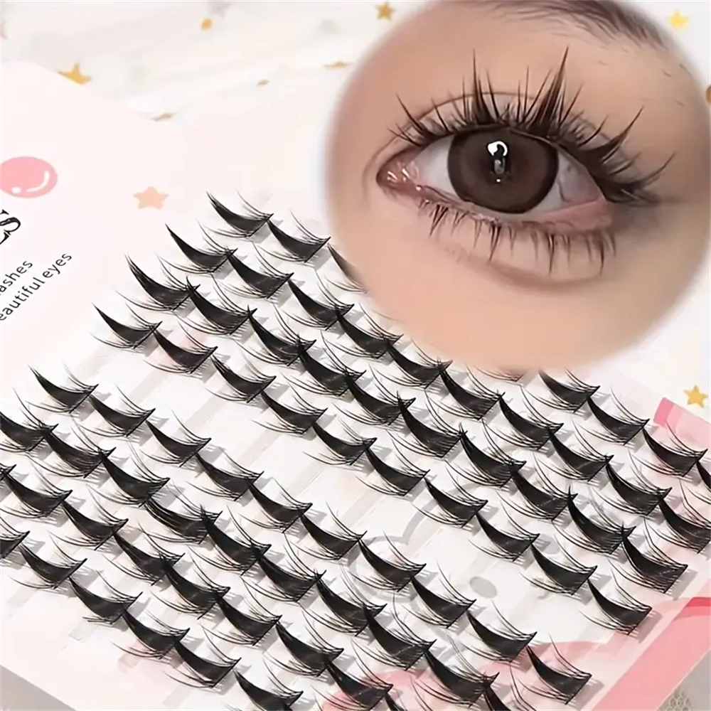 Doll & Cat Eye Style Cluster E - Eyelash Extension Doll Eye reseña y precio