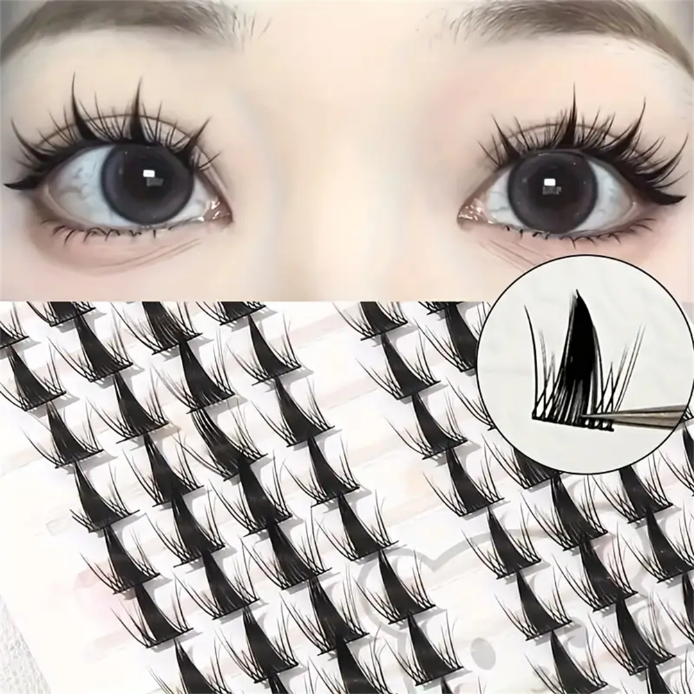 Doll & Cat Eye Style Cluster E - Eyelash Extension Doll Eye reseña y precio