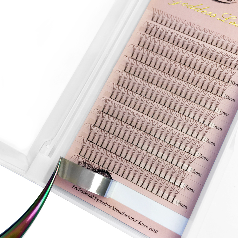 Goddess 3D Premade Fan Eyelash - Eyelash Extension Human Hair reseña y precio