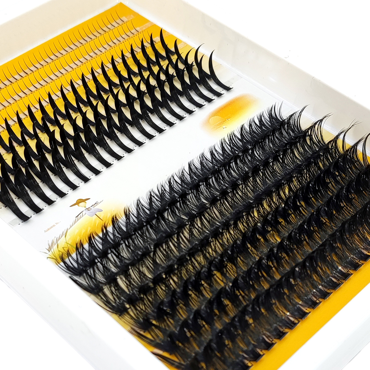 HBZGTLAD 60D-120D eyelash clus - Eyelash Extension Doll Eye reseña y precio