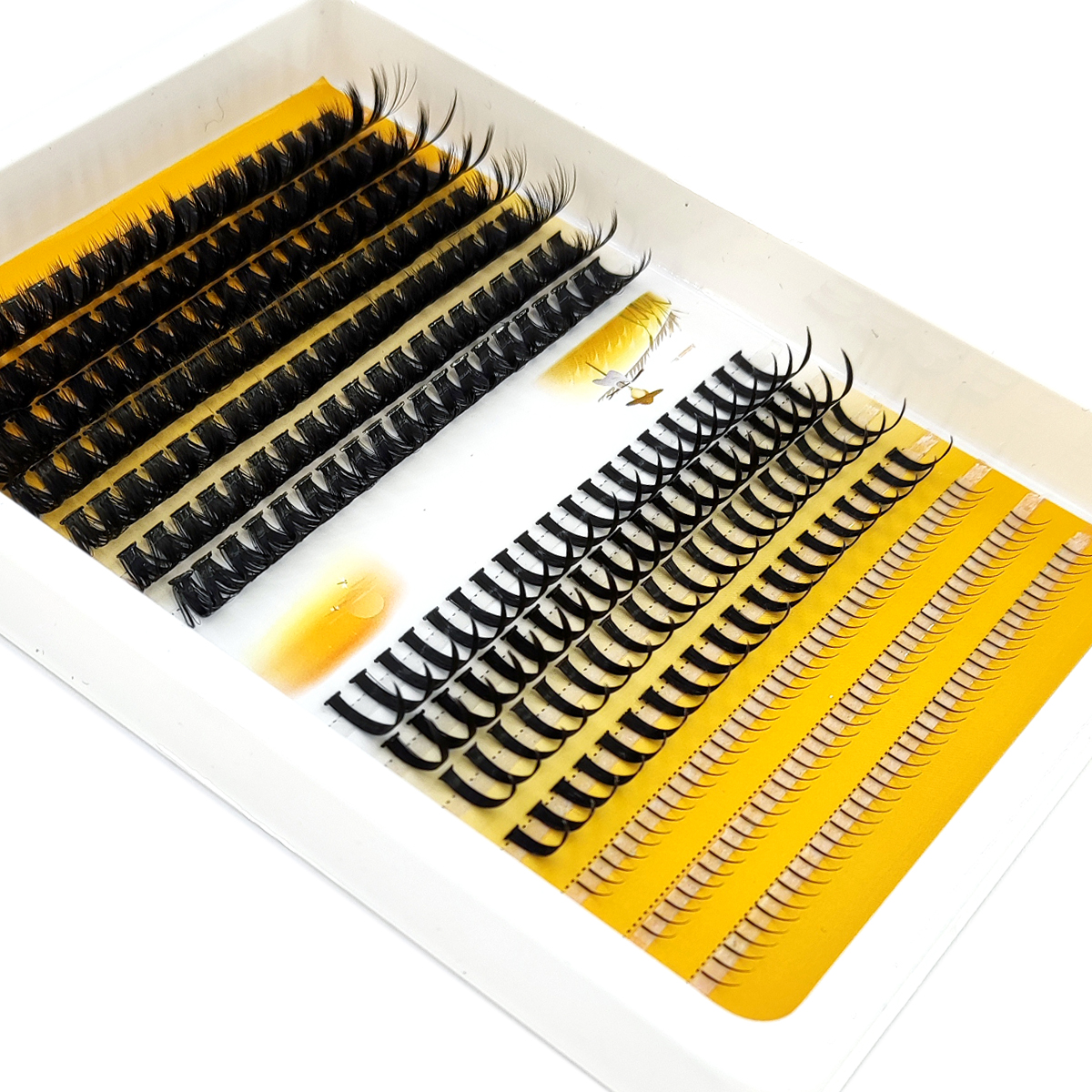 HBZGTLAD 60D-120D eyelash clus - Eyelash Extension Doll Eye reseña y precio