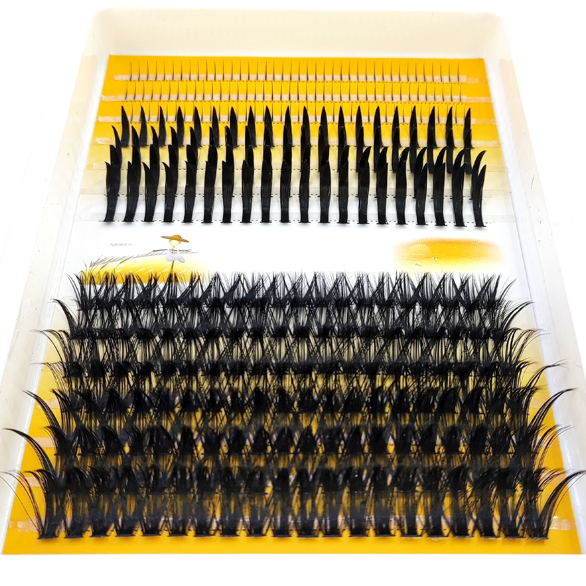 HBZGTLAD 60D-120D eyelash clus - Eyelash Extension Doll Eye reseña y precio