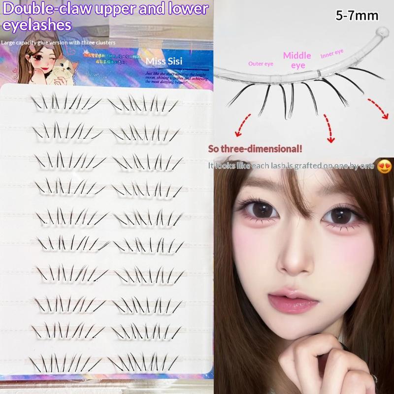 Natural Comic Lower Lash Exten - Eyelash Extension With Glue reseña y precio