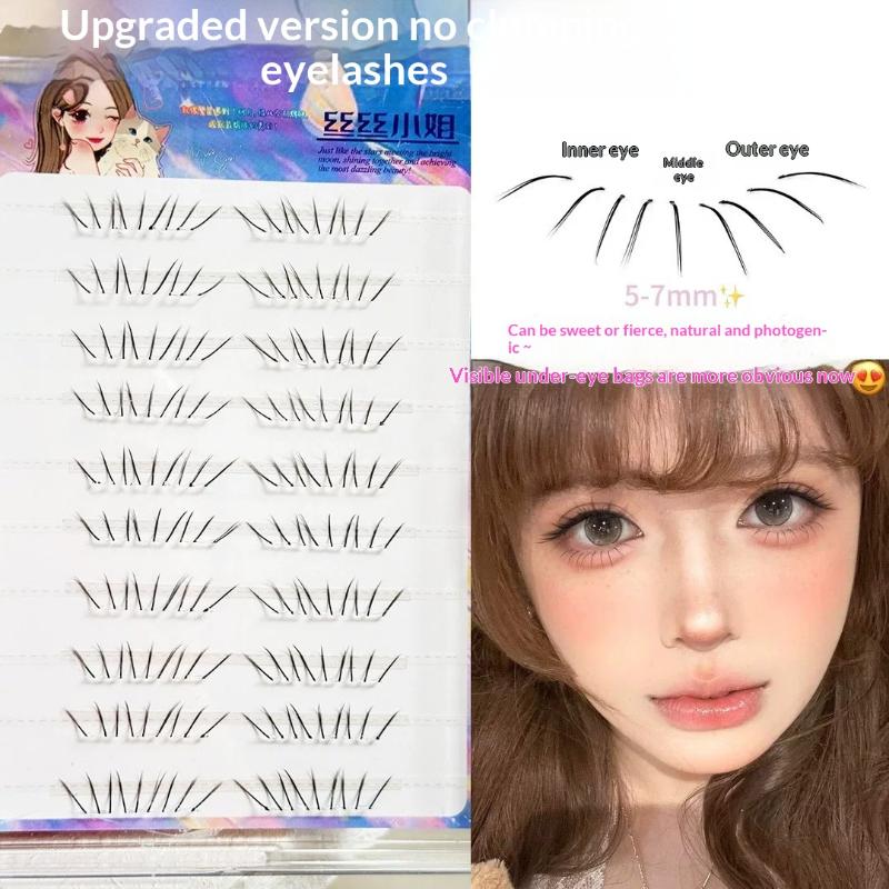 Natural Comic Lower Lash Exten - Eyelash Extension With Glue reseña y precio