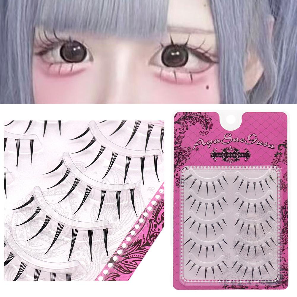 5Pairs Japanese Style Fairy Ey - Eyelash Extension Japanese Style reseña y precio
