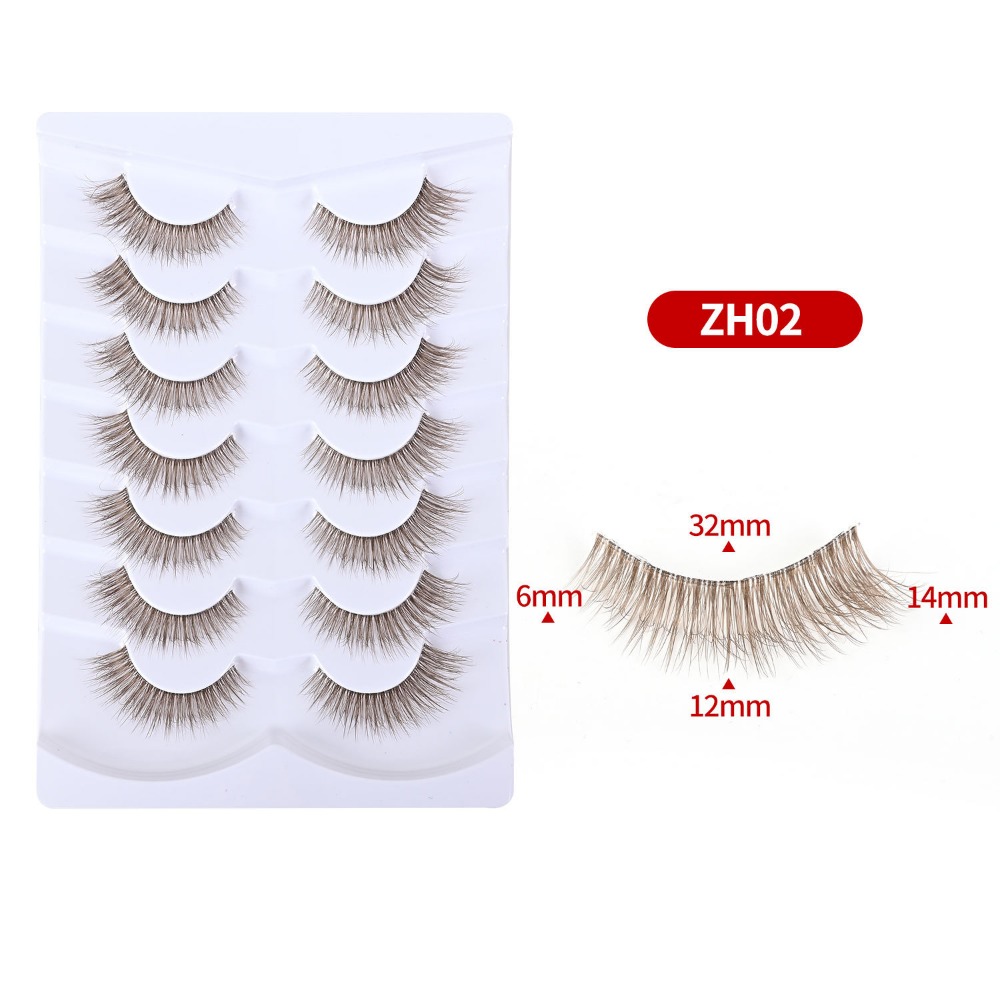 7 Pairs Simulation Eye Eyelash - Eyelash Extension Cat Eye reseña y precio