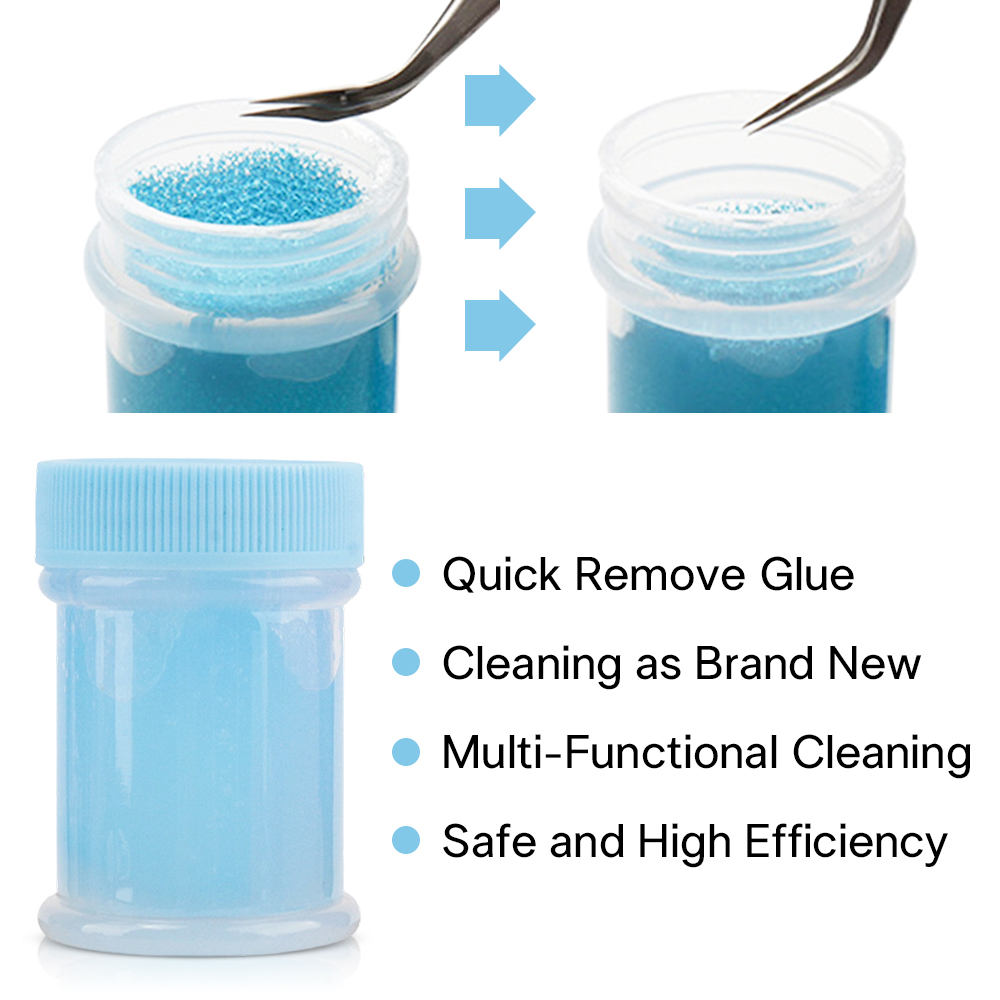 40ml Eyelashes Tweezers Cleane - Lash Extension Tweezers reseña y precio