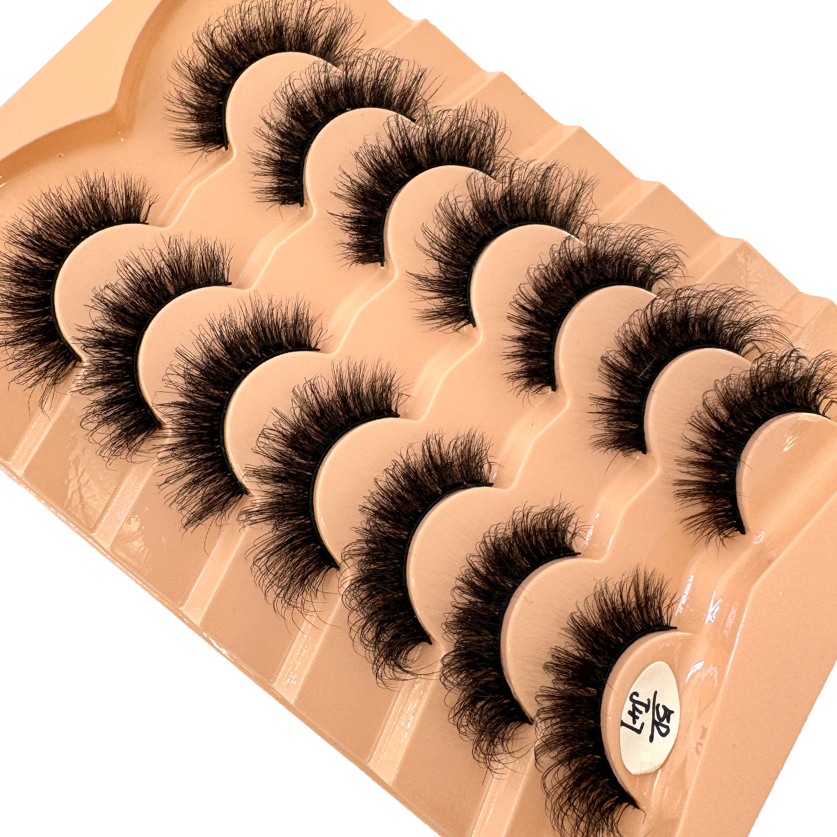7 Pairs Faux Mink Lashes Fluff - Eyelash Extension Cat Eye Wispy reseña y precio