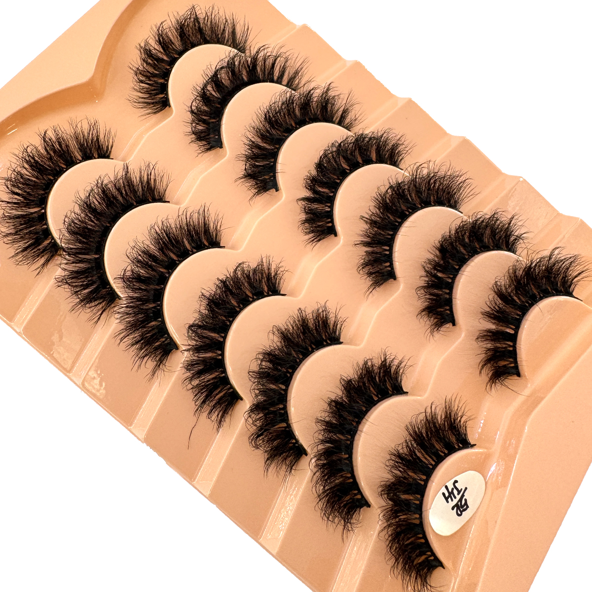 7 Pairs Faux Mink Lashes Fluff - Eyelash Extension Cat Eye Wispy reseña y precio