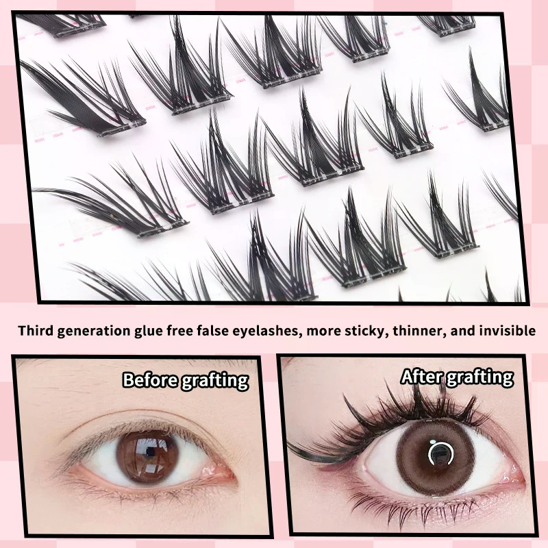 Voluminous No Need Glue Self-a - Eyelash Extension With Glue reseña y precio