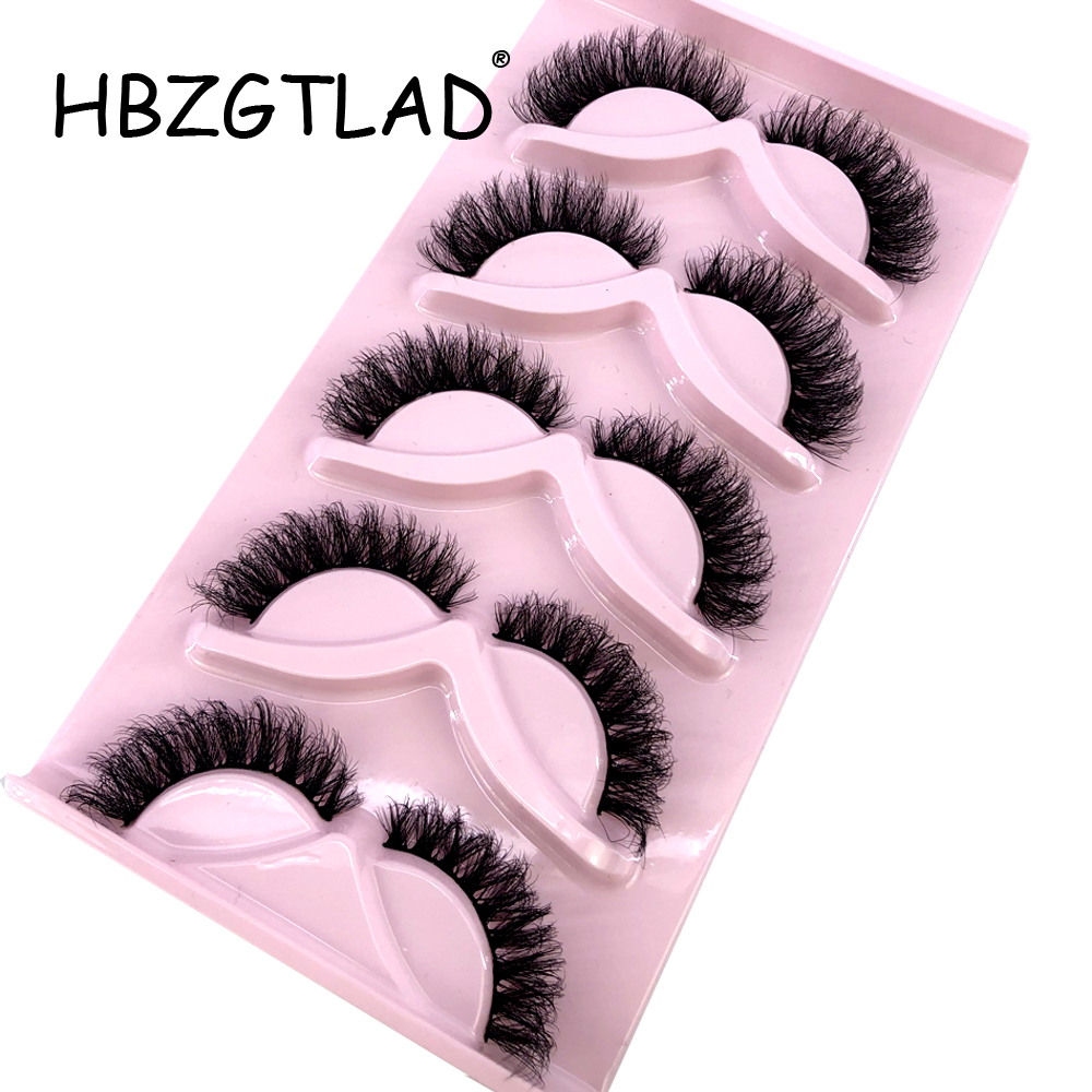 HBZGTLAD New Cat Eye Lashes 5  - Eyelash Extension Cat Eye reseña y precio