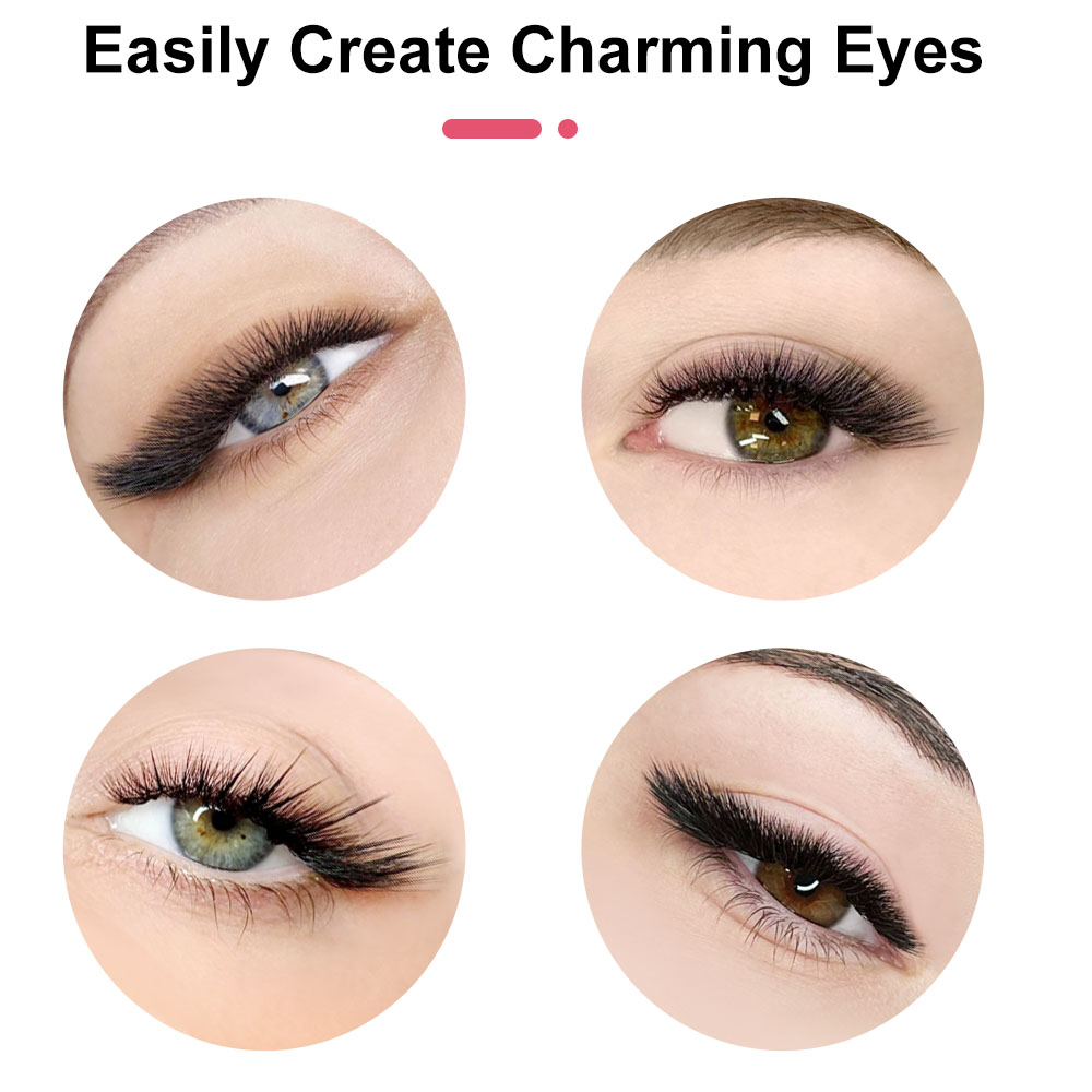 60pcs 30D C/D/L Curl Cluster E - Eyelash Extension Cat Eye reseña y precio