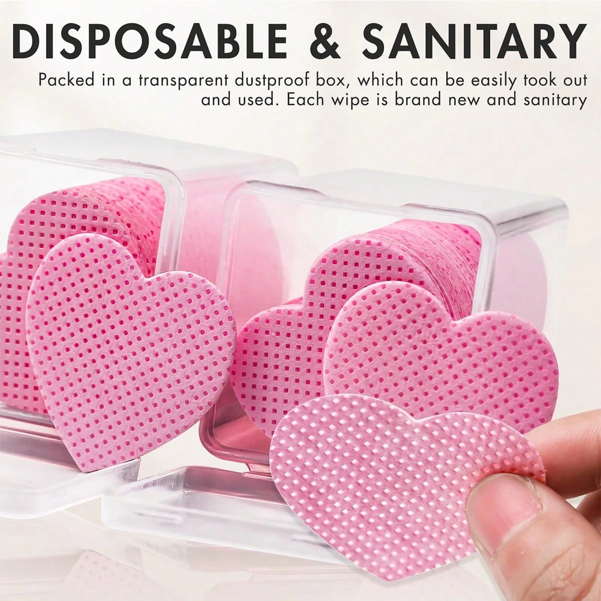 LINMANDA 200 Pieces of Lint-Fr - Eyelash Extension With Glue reseña y precio