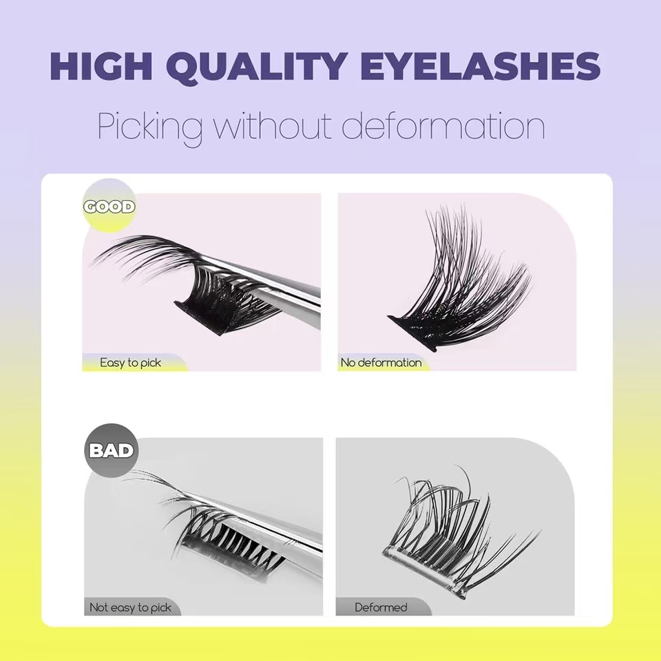 QIUNING Lash Clusters Kit Indi - Lash Extension Tweezers reseña y precio