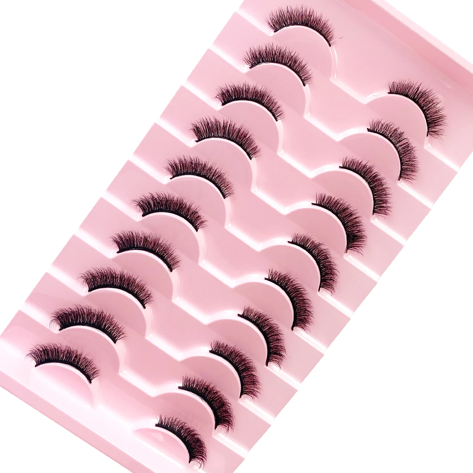 Half Lashes 10 Pairs Half Lash - Eyelash Extension Cat Eye reseña y precio