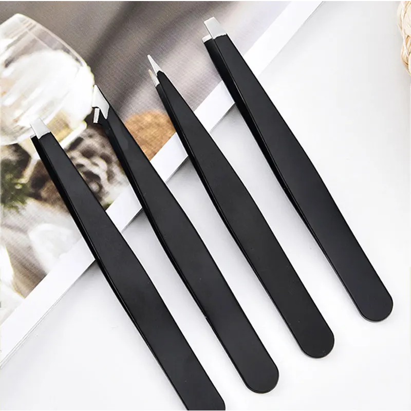 4Pcs High Precision Fine Hairs - Lash Extension Tweezers reseña y precio