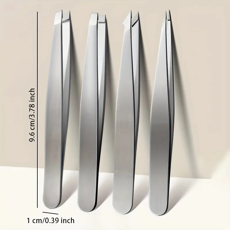 4Pcs High Precision Fine Hairs - Lash Extension Tweezers reseña y precio