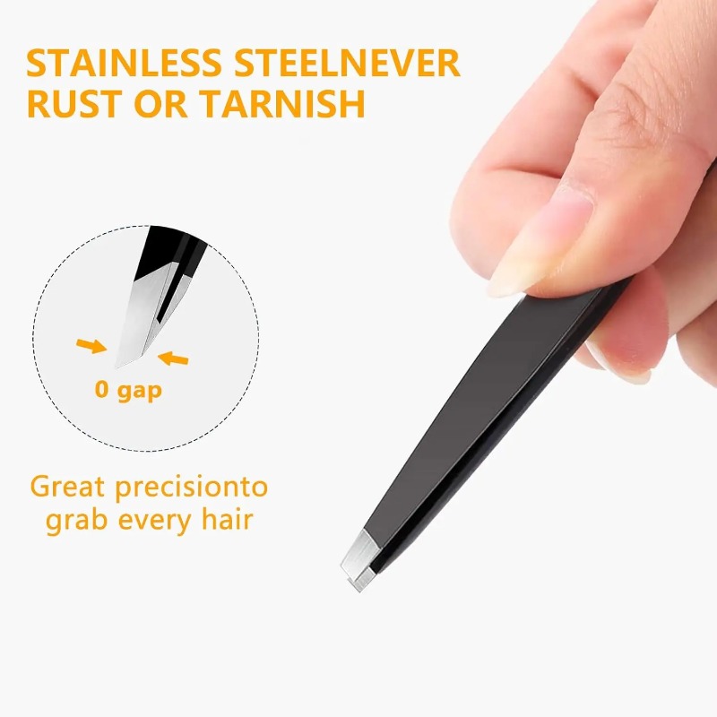 4Pcs High Precision Fine Hairs - Lash Extension Tweezers reseña y precio