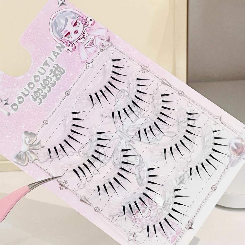 5 Pairs Natural False Eyelashe - Eyelash Extension Japanese Style reseña y precio