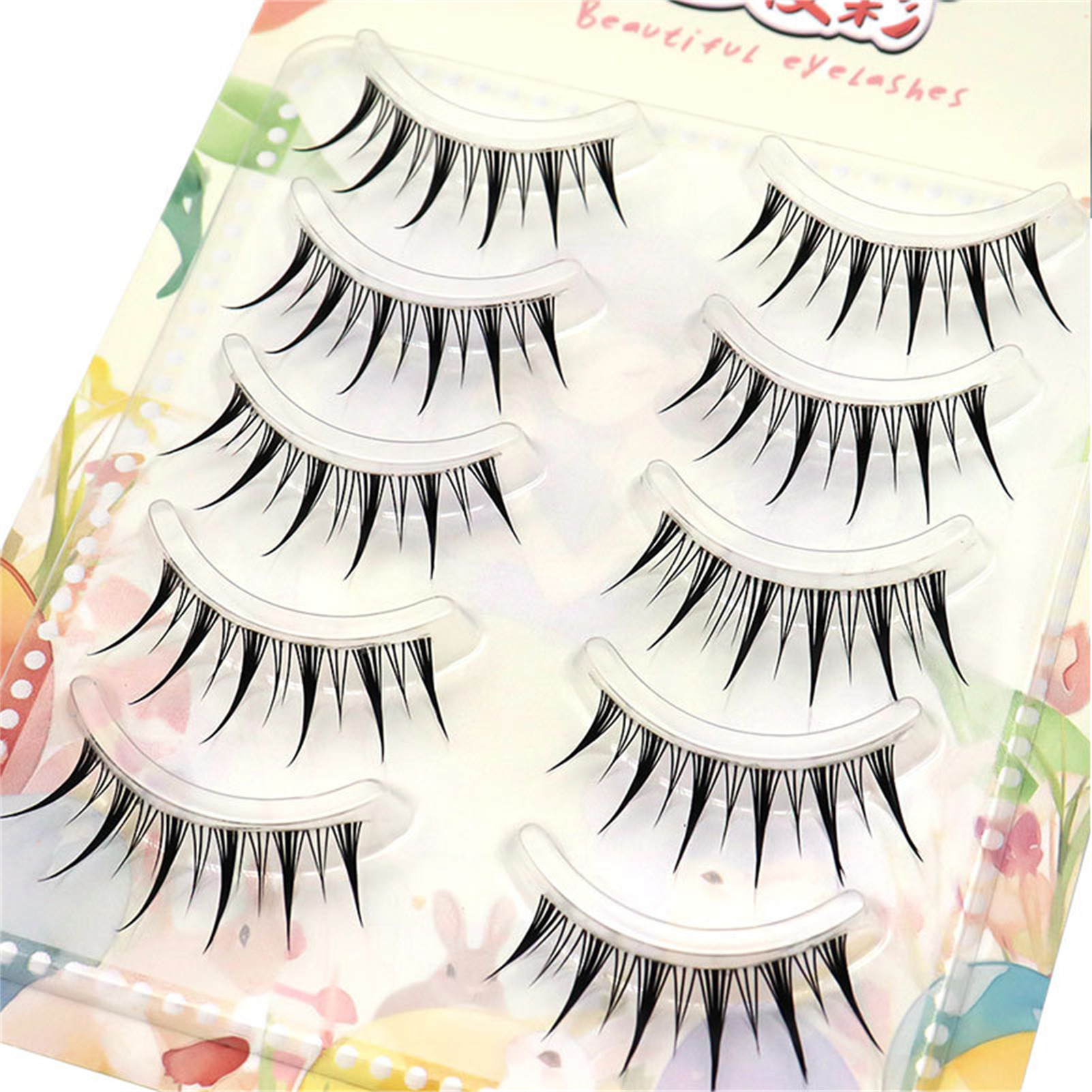 5 Pairs Japanese Korean Style  - Eyelash Extension Japanese Style reseña y precio