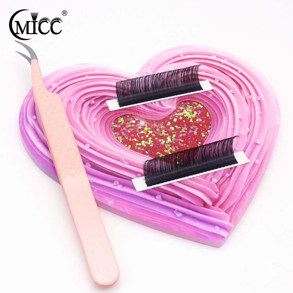 3D Heart-shaped Bling Dynamic  - Lash Extension Tweezers reseña y precio